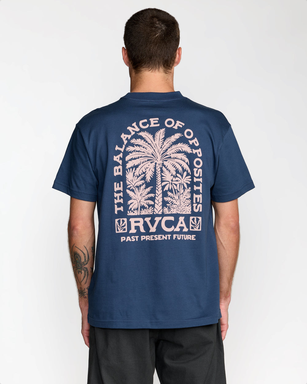 Palmgrove Tee - Moody Blue | RVCA discount