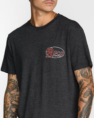 Corral Short Sleeve Tee - Black | RVCA discount