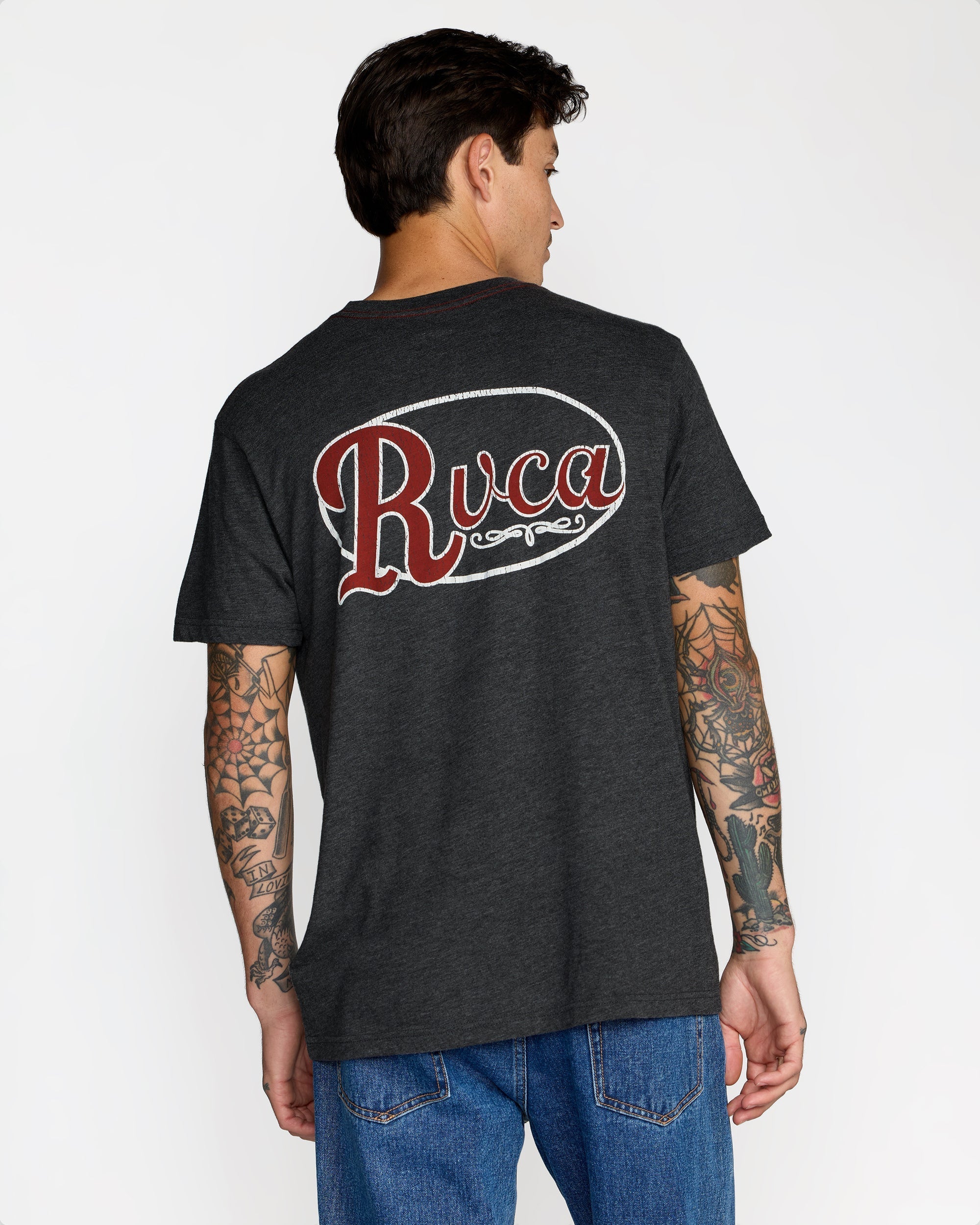 Corral Short Sleeve Tee - Black | RVCA discount