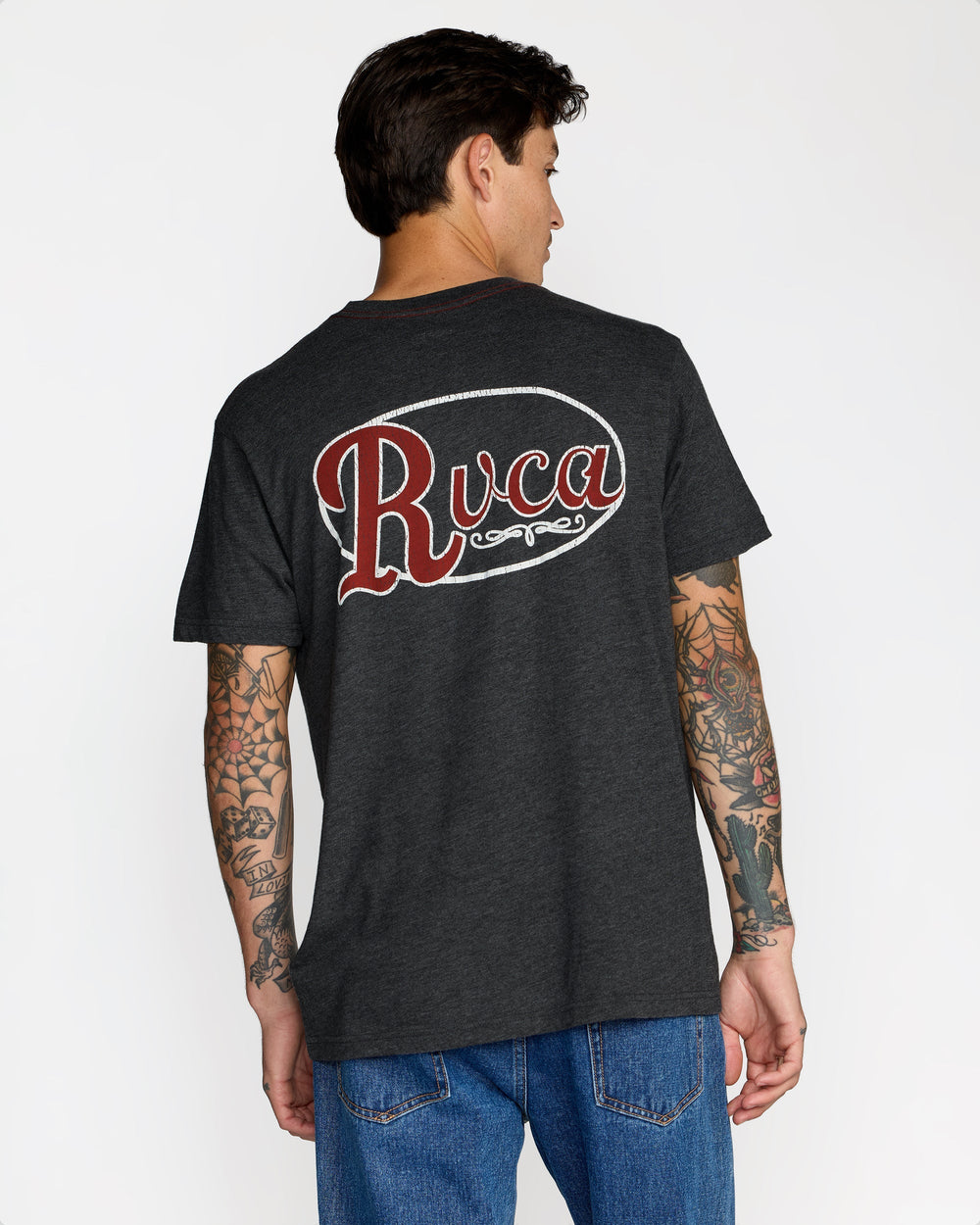 Corral Short Sleeve Tee - Black | RVCA discount