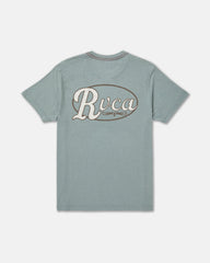 Corral Short Sleeve Tee - Lead | RVCA online