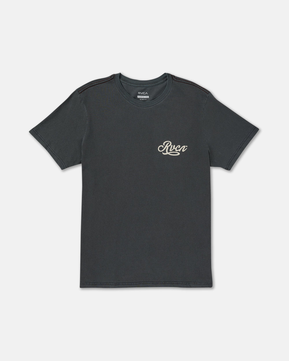 Emscript Short Sleeve Tee - Pirate Black | RVCA on sale