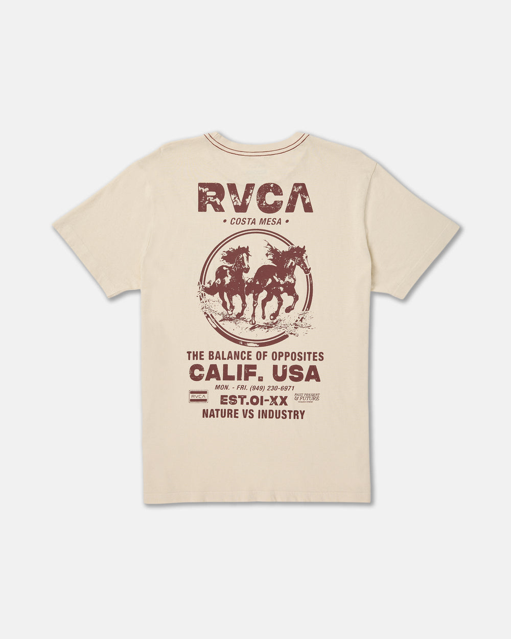Ride Free Tee - Ceramic | RVCA for sale