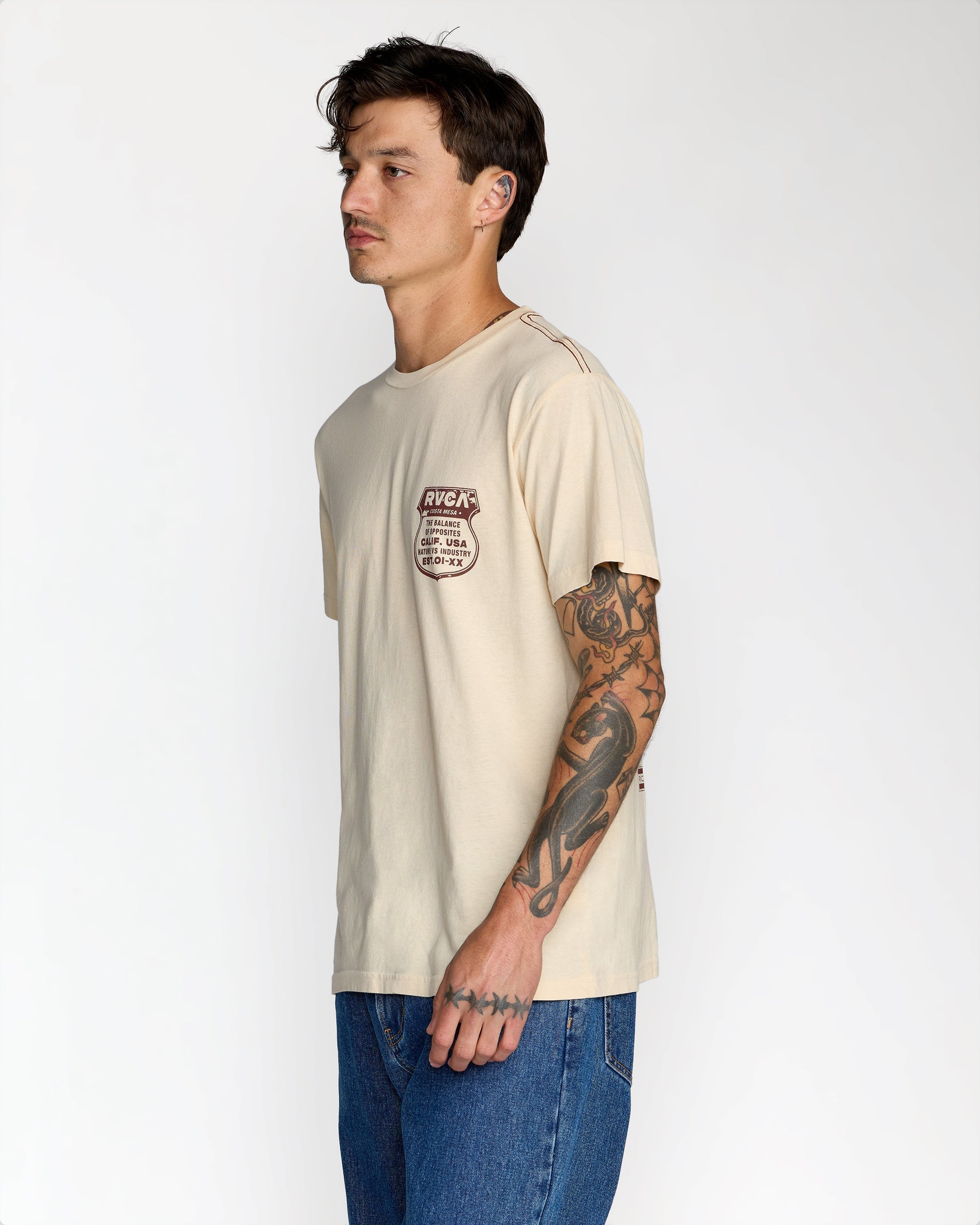 Ride Free Tee - Ceramic | RVCA for sale