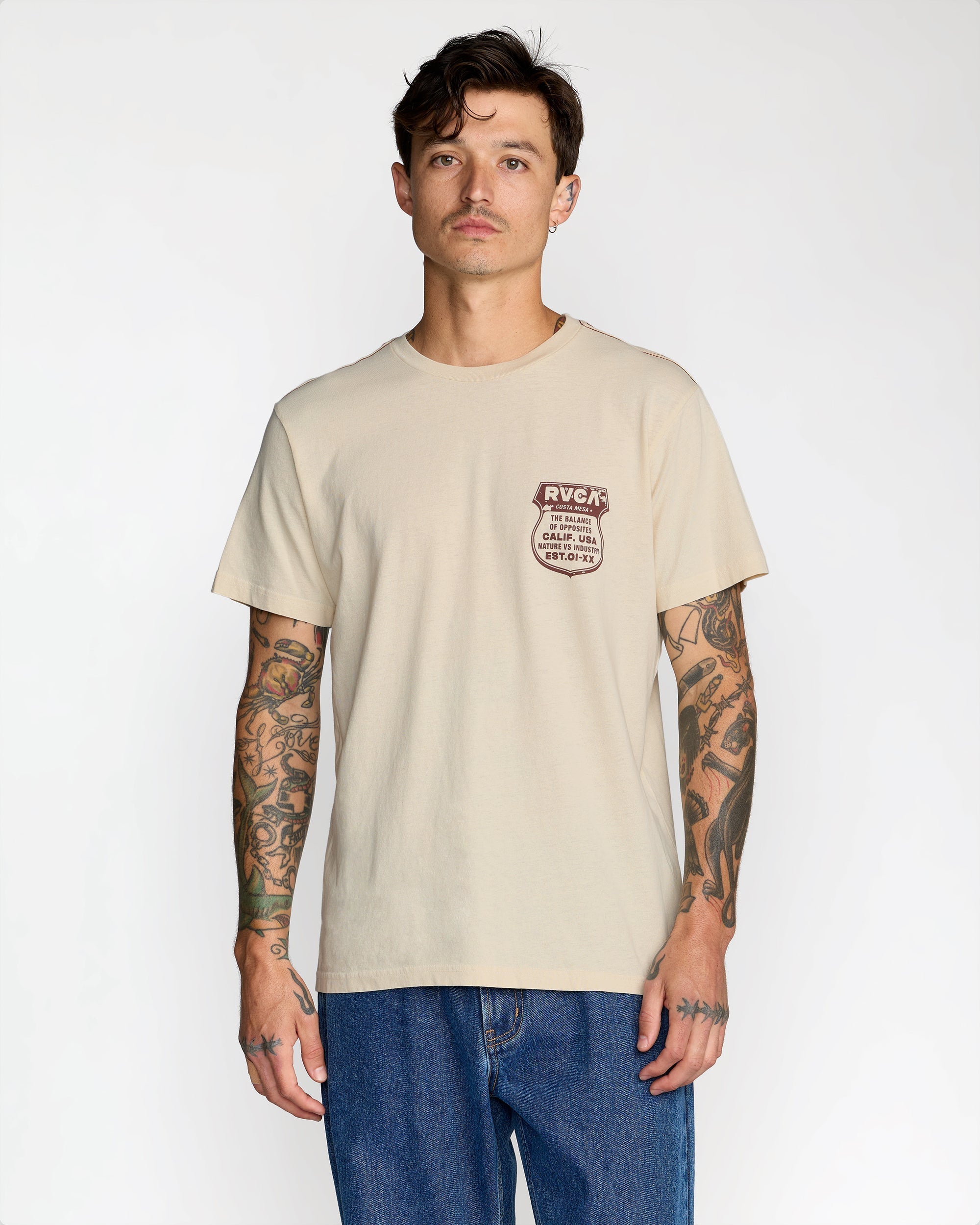 Ride Free Tee - Ceramic | RVCA for sale