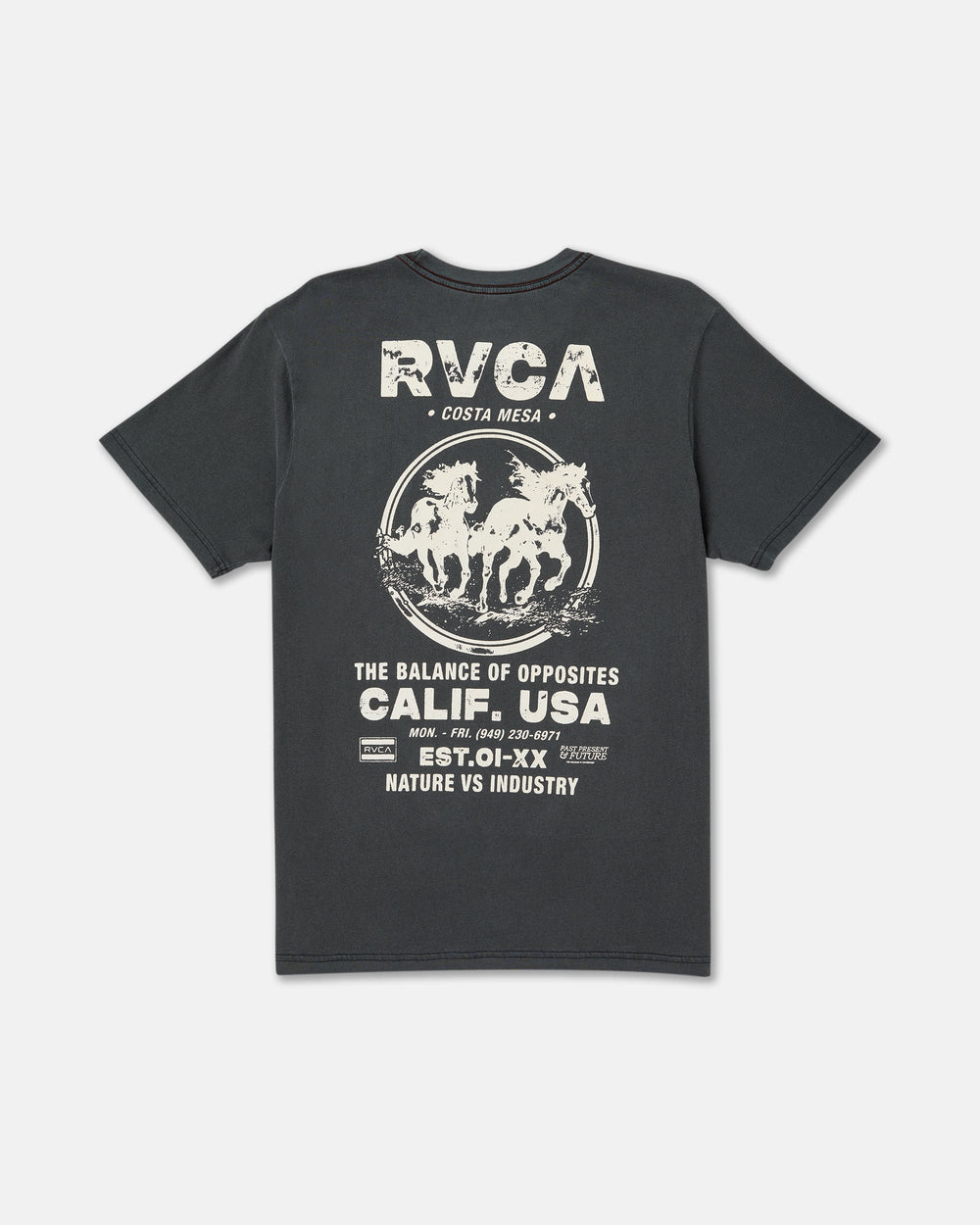 Ride Free Tee - Pirate Black | RVCA for sale