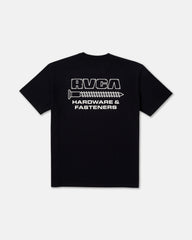 RVCA Fasteners Pocket Short Sleeve Tee - Black | RVCA near me