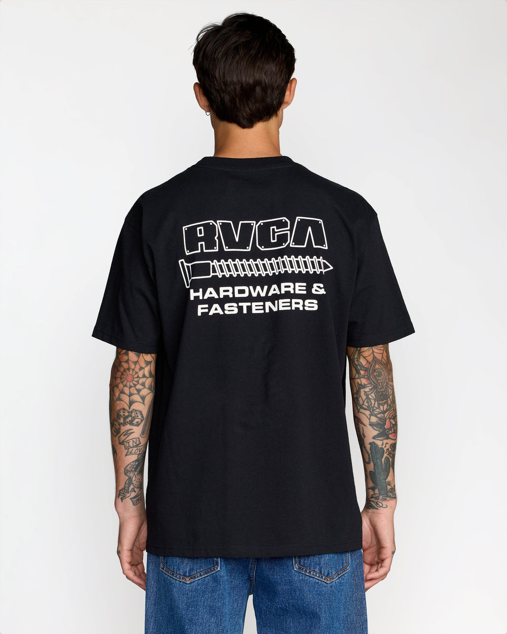 RVCA Fasteners Pocket Short Sleeve Tee - Black | RVCA near me