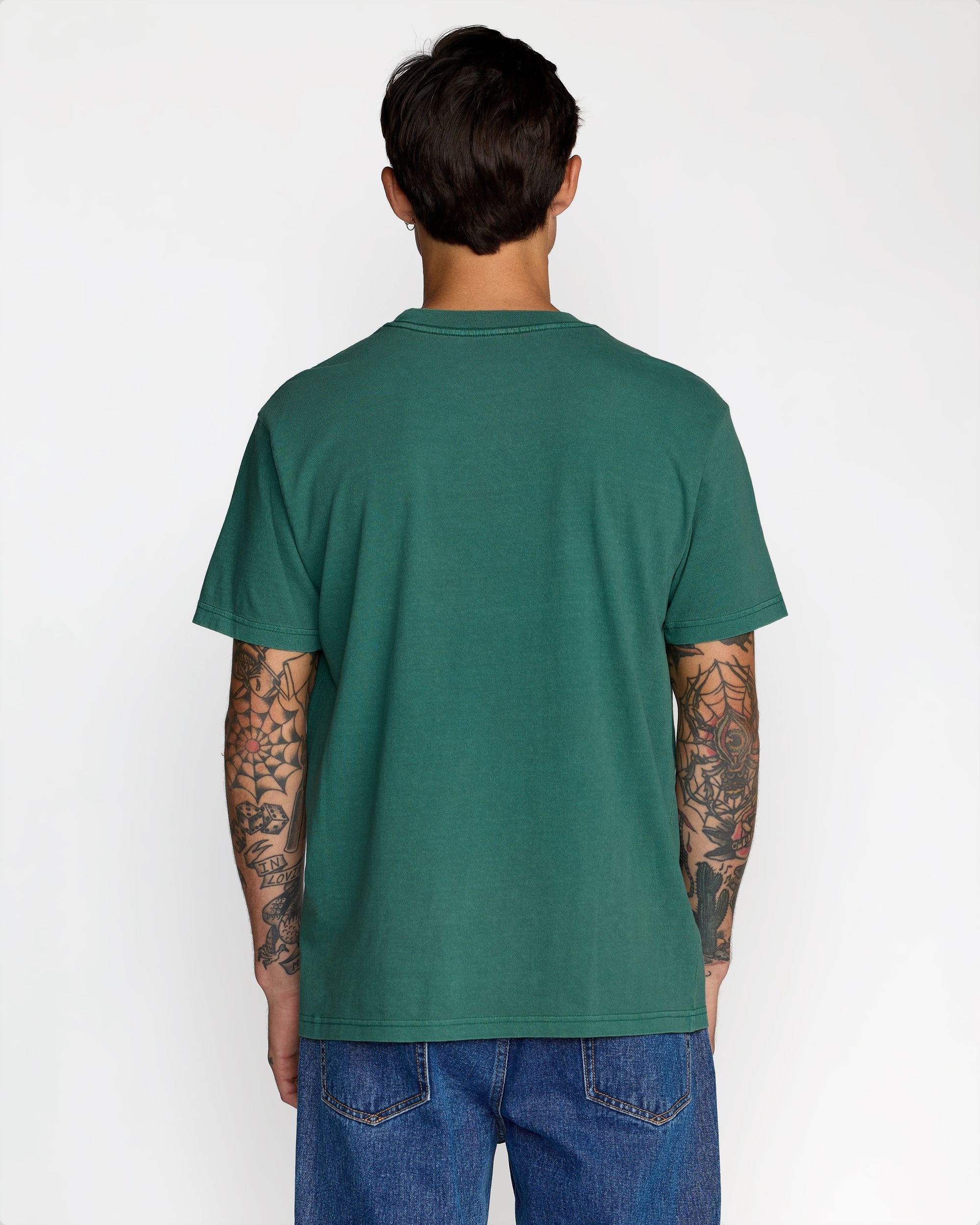 Olde Rvca Short Sleeve Tee - Grass Green | RVCA sale