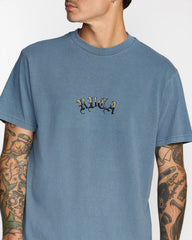 Olde Rvca Short Sleeve Tee - Vintage Navy | RVCA discount