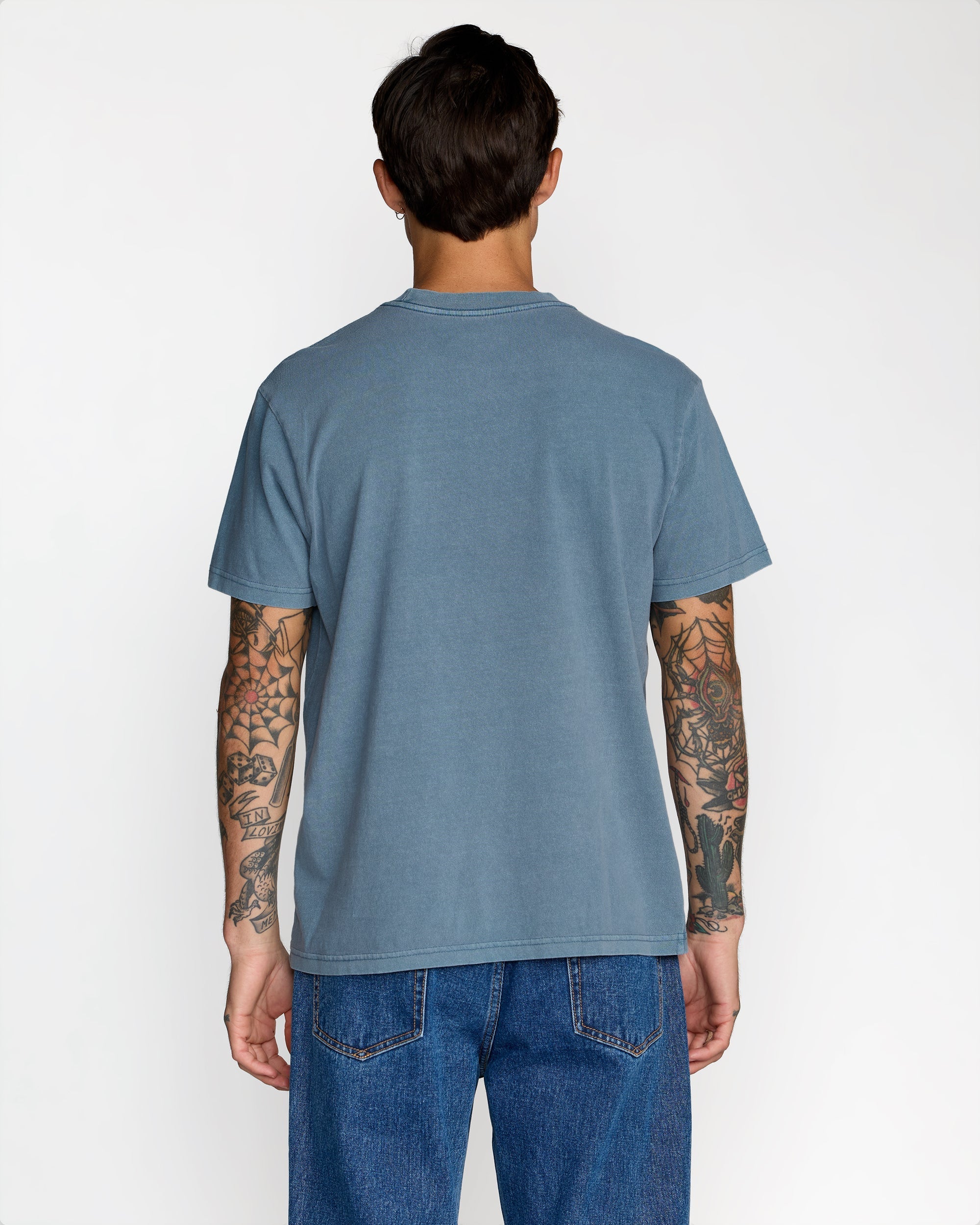 Olde Rvca Short Sleeve Tee - Vintage Navy | RVCA discount
