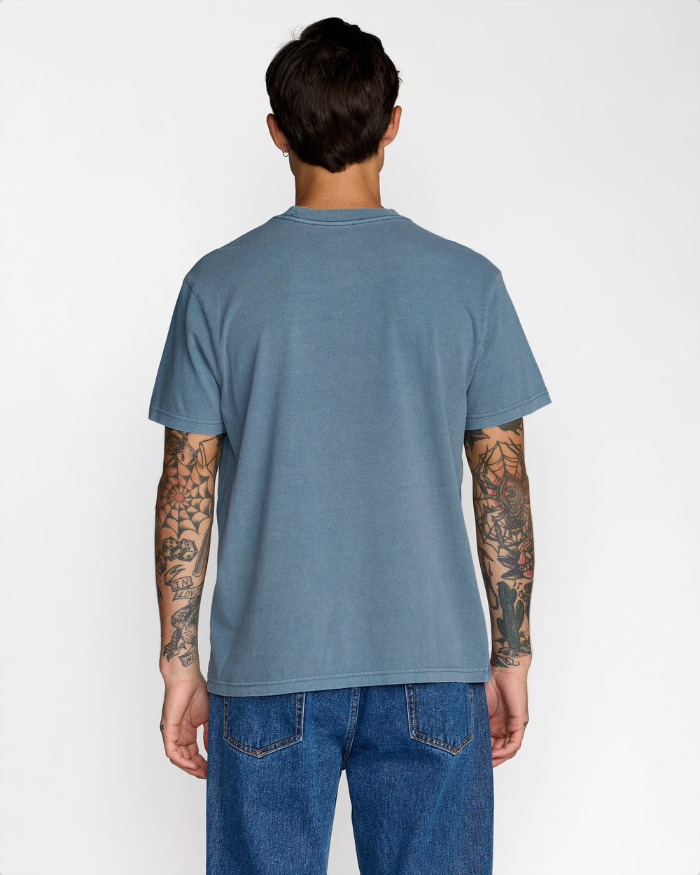 Olde Rvca Short Sleeve Tee - Vintage Navy | RVCA discount