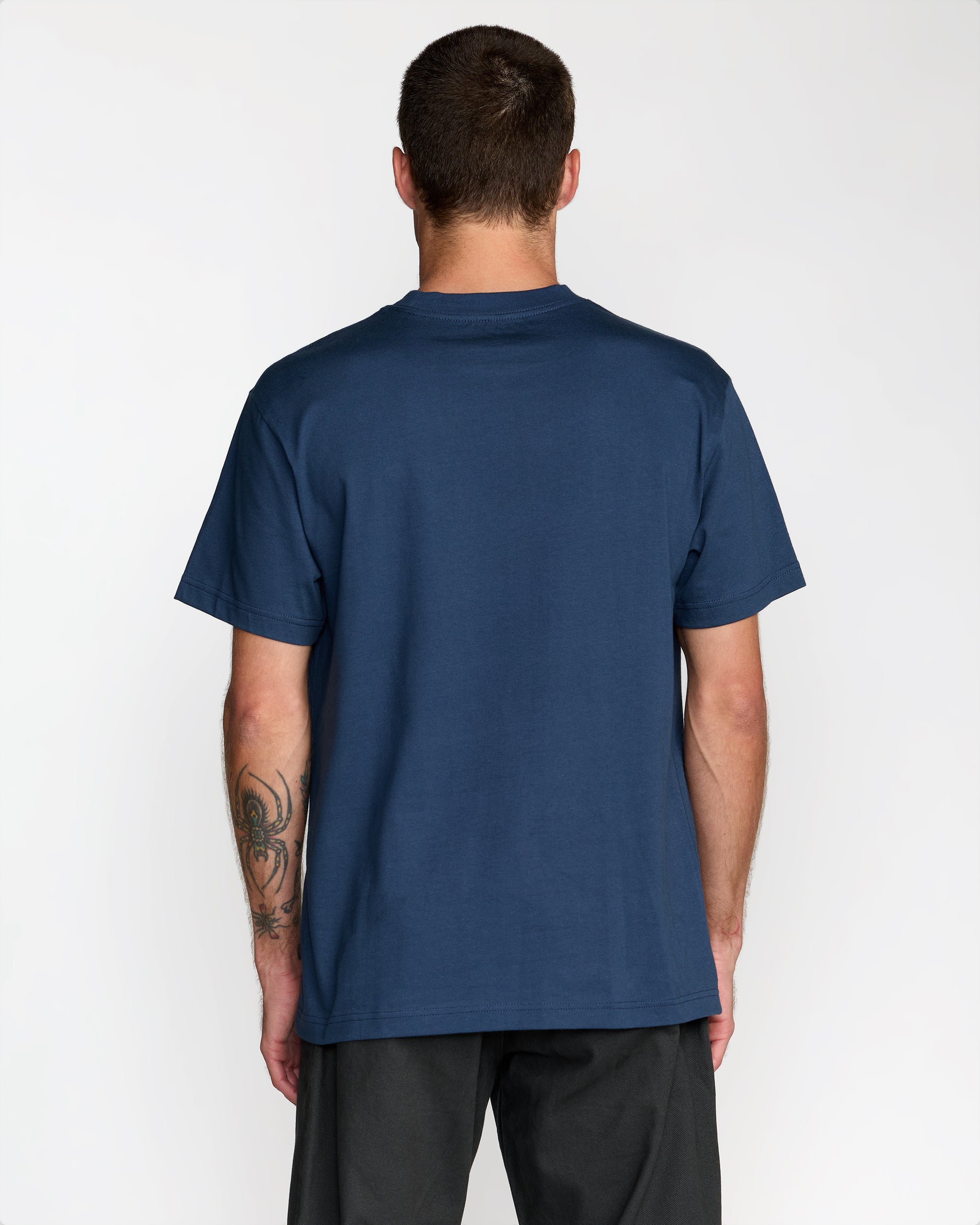 Unitext Short Sleeve Tee - Moody Blue | RVCA online