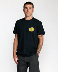 Speed Check Short Sleeve Tee - Black | RVCA sale