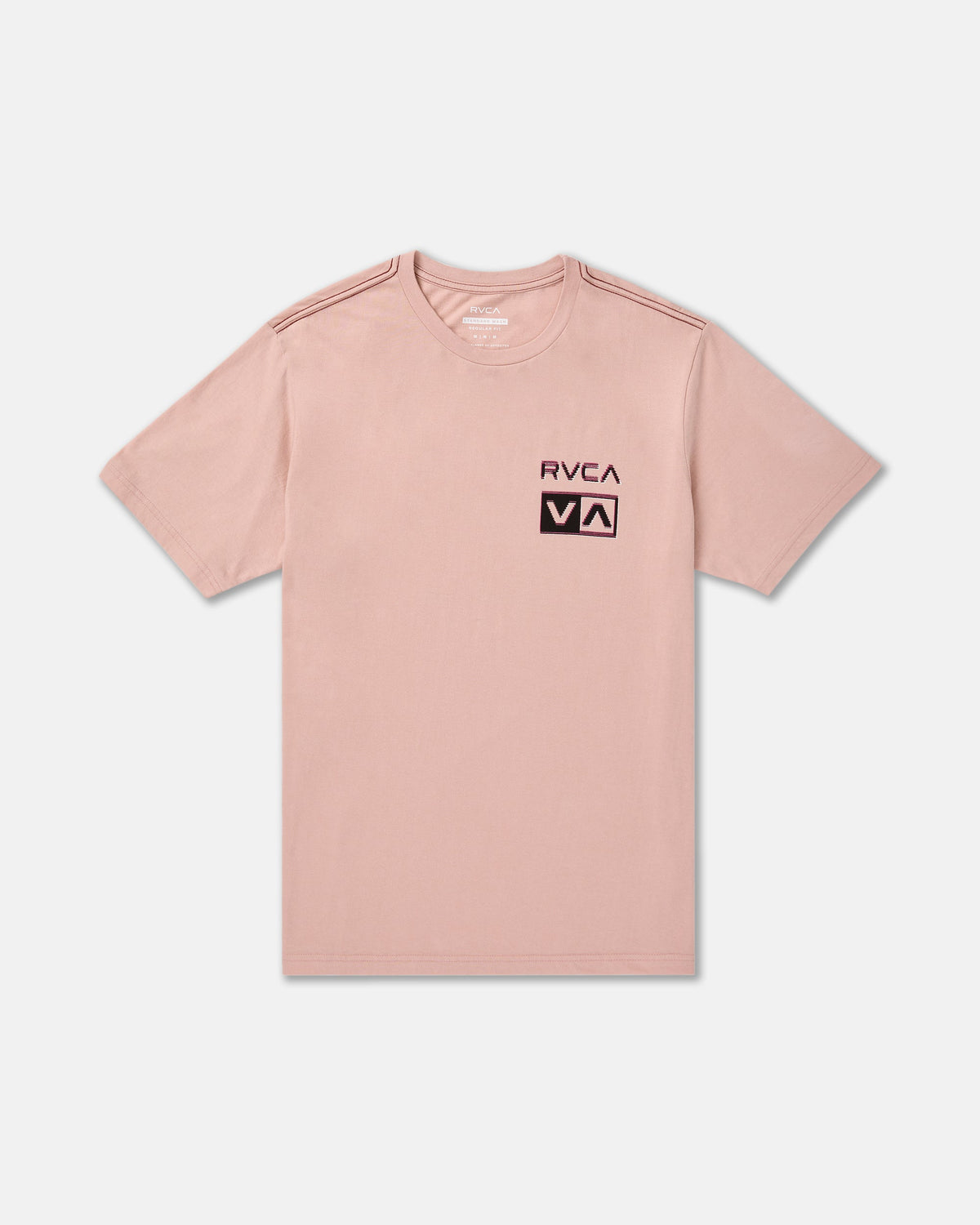 Glitch Short Sleeve Tee - Pale Mauve | RVCA sale