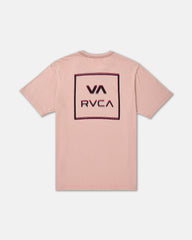 Glitch Short Sleeve Tee - Pale Mauve | RVCA sale