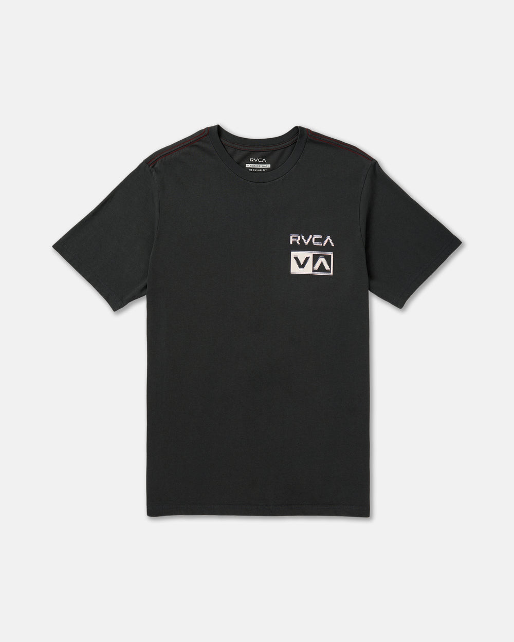 Glitch Short Sleeve Tee - Pirate Black | RVCA sale