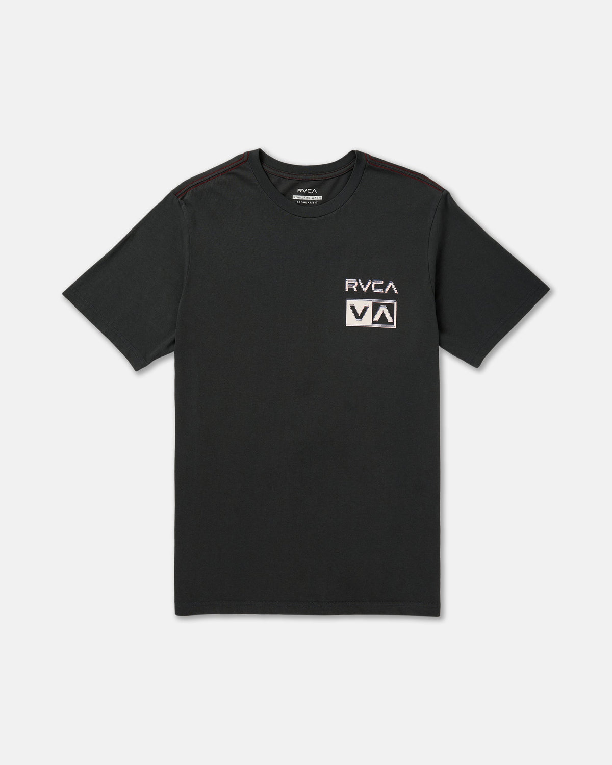Glitch Short Sleeve Tee - Pirate Black | RVCA sale