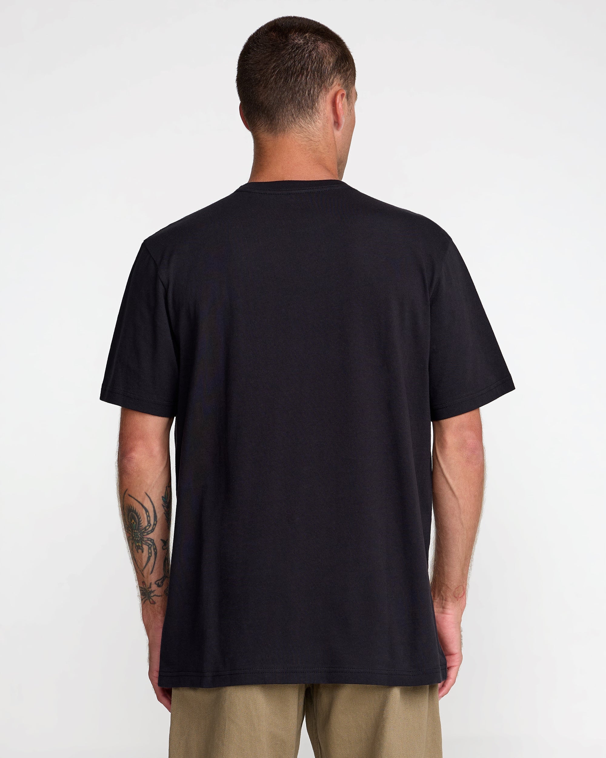 Big RVCA Glitch Short Sleeve Tee - Black | RVCA discount