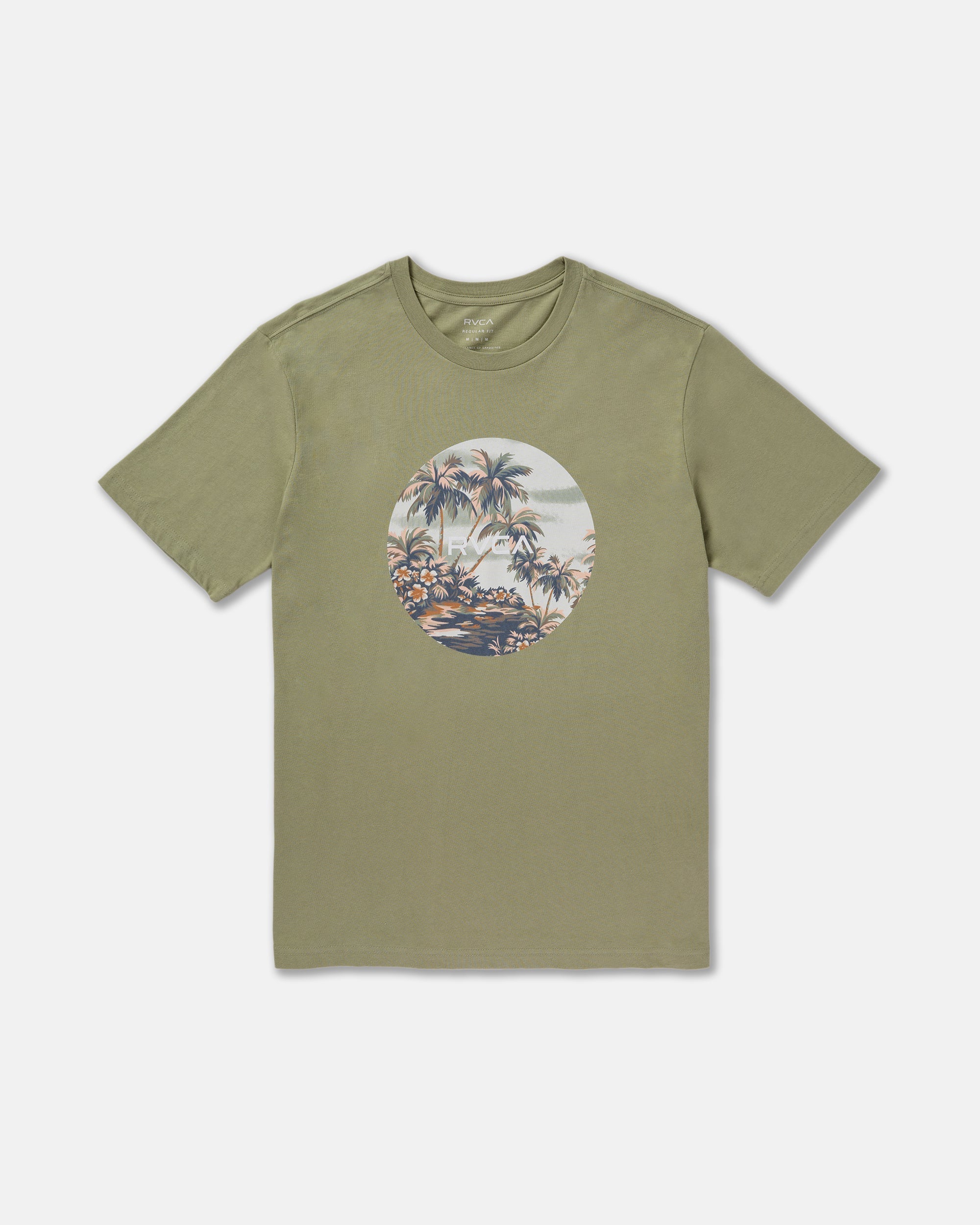 Motors Short Sleeve Tee - Ranger Green | RVCA for sale