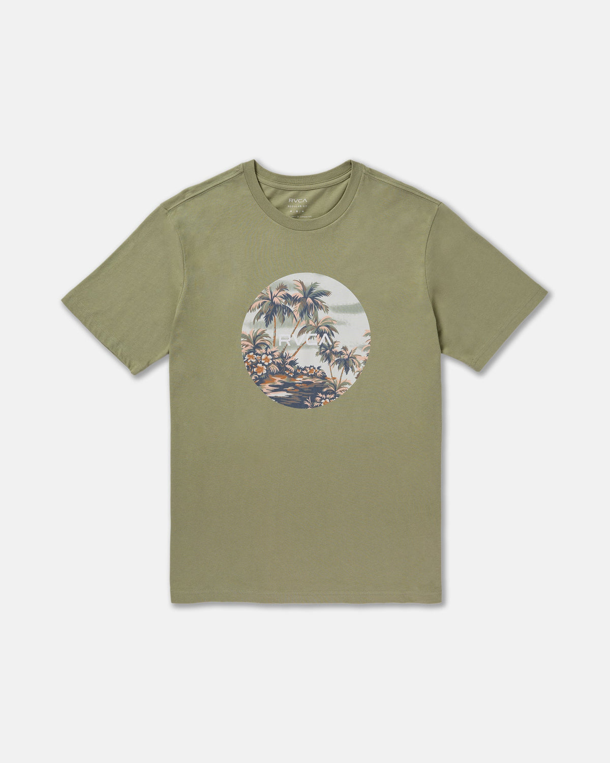 Motors Short Sleeve Tee - Ranger Green | RVCA for sale