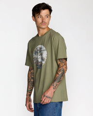Motors Short Sleeve Tee - Ranger Green | RVCA for sale