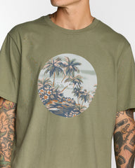 Motors Short Sleeve Tee - Ranger Green | RVCA for sale