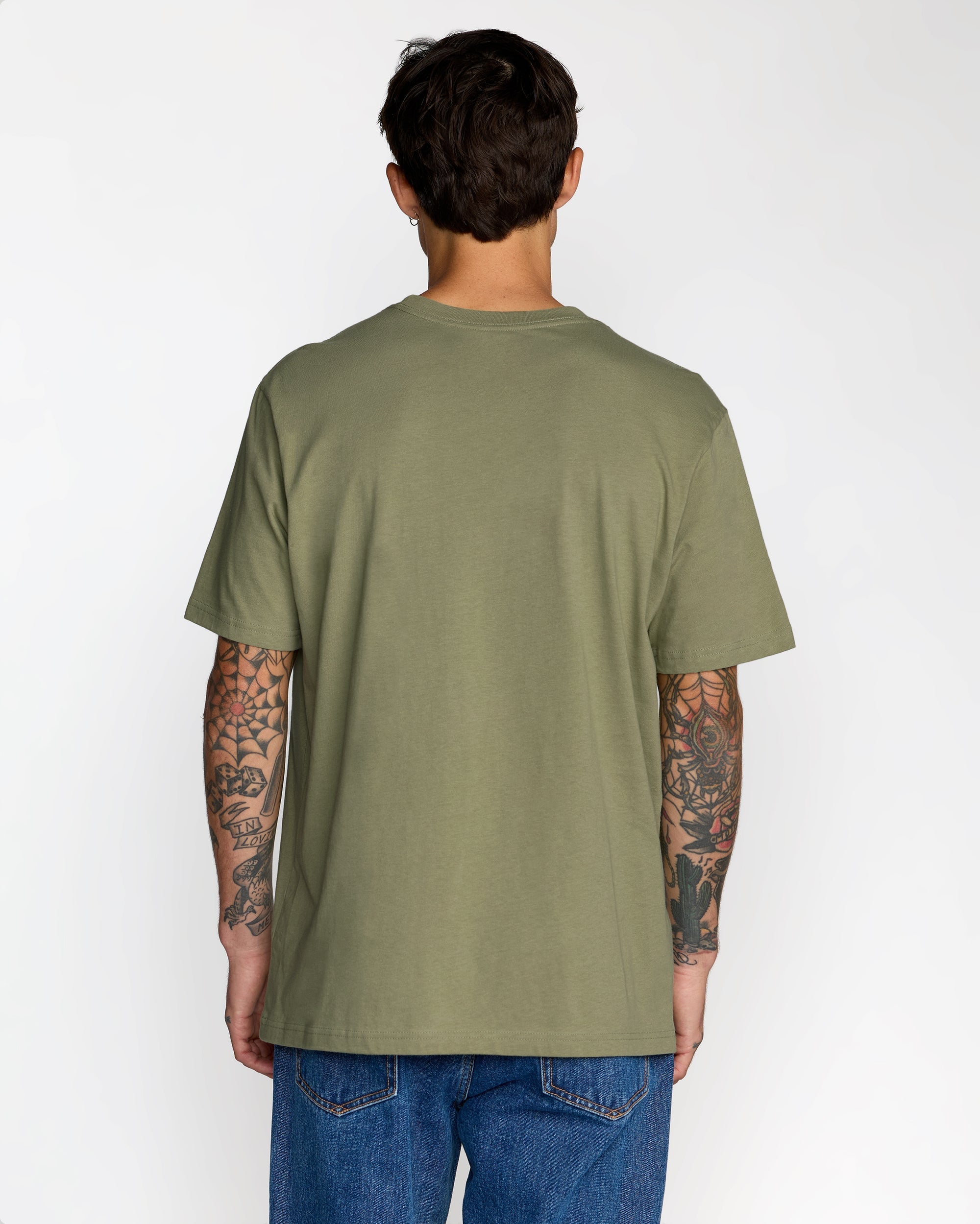 Motors Short Sleeve Tee - Ranger Green | RVCA for sale