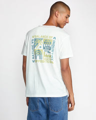 Nate Harbor Short Sleeve Tee - Antique White | RVCA near me