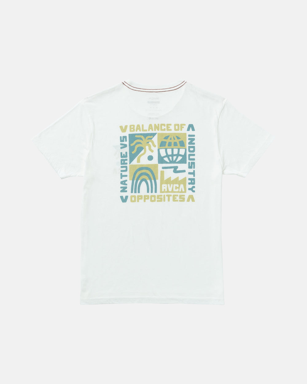 Nate Harbor Short Sleeve Tee - Antique White | RVCA near me