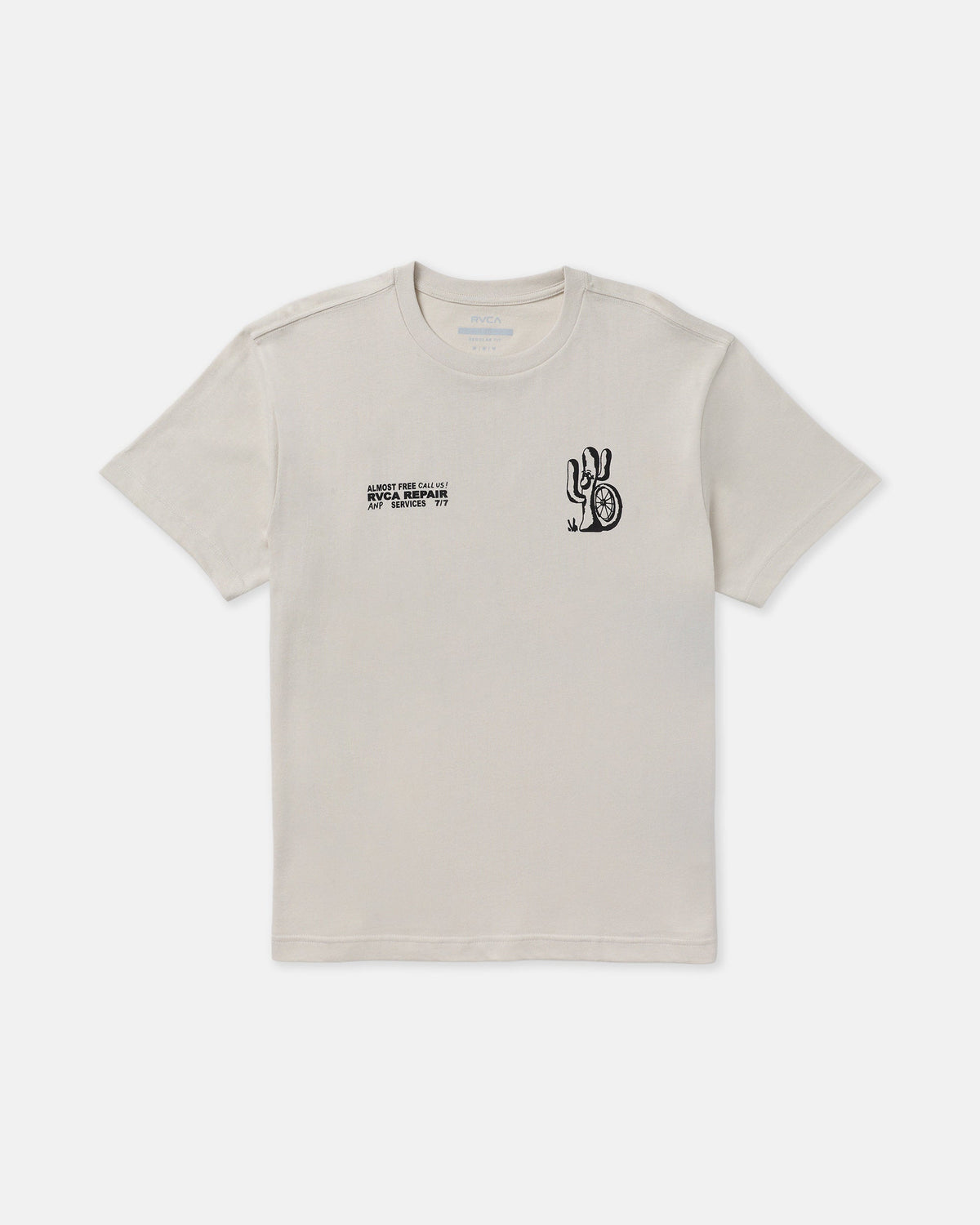 Cycle Service Short Sleeve Tee - Ceramic | RVCA on sale