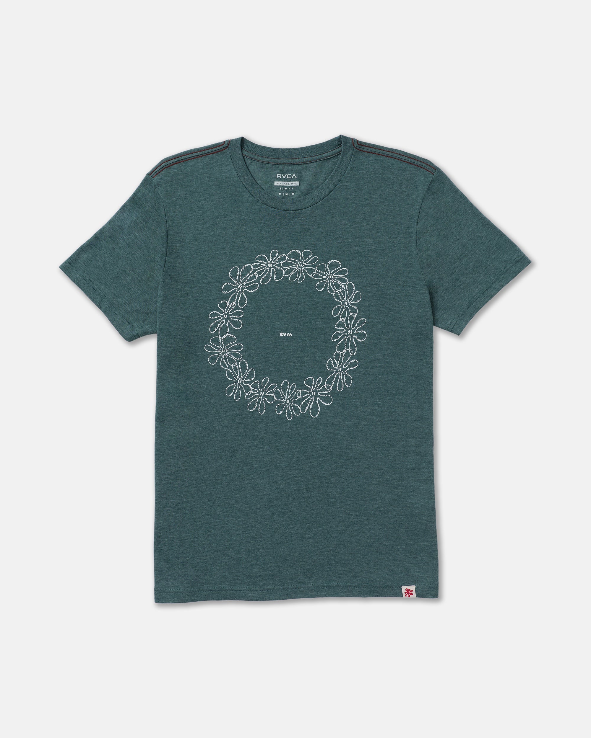 Bryce Lei Short Sleeve Tee - Balsam Green | RVCA discount
