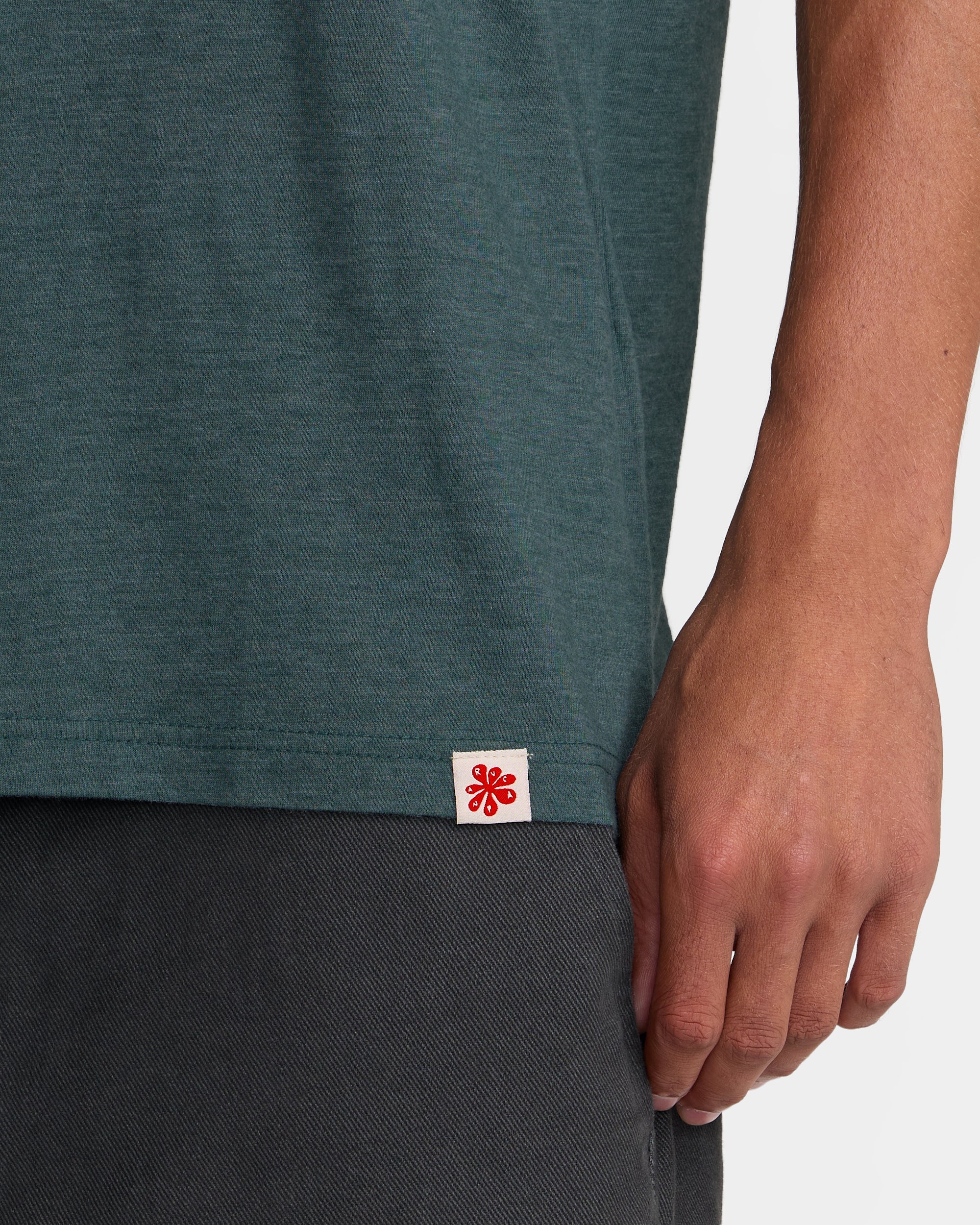 Bryce Lei Short Sleeve Tee - Balsam Green | RVCA discount