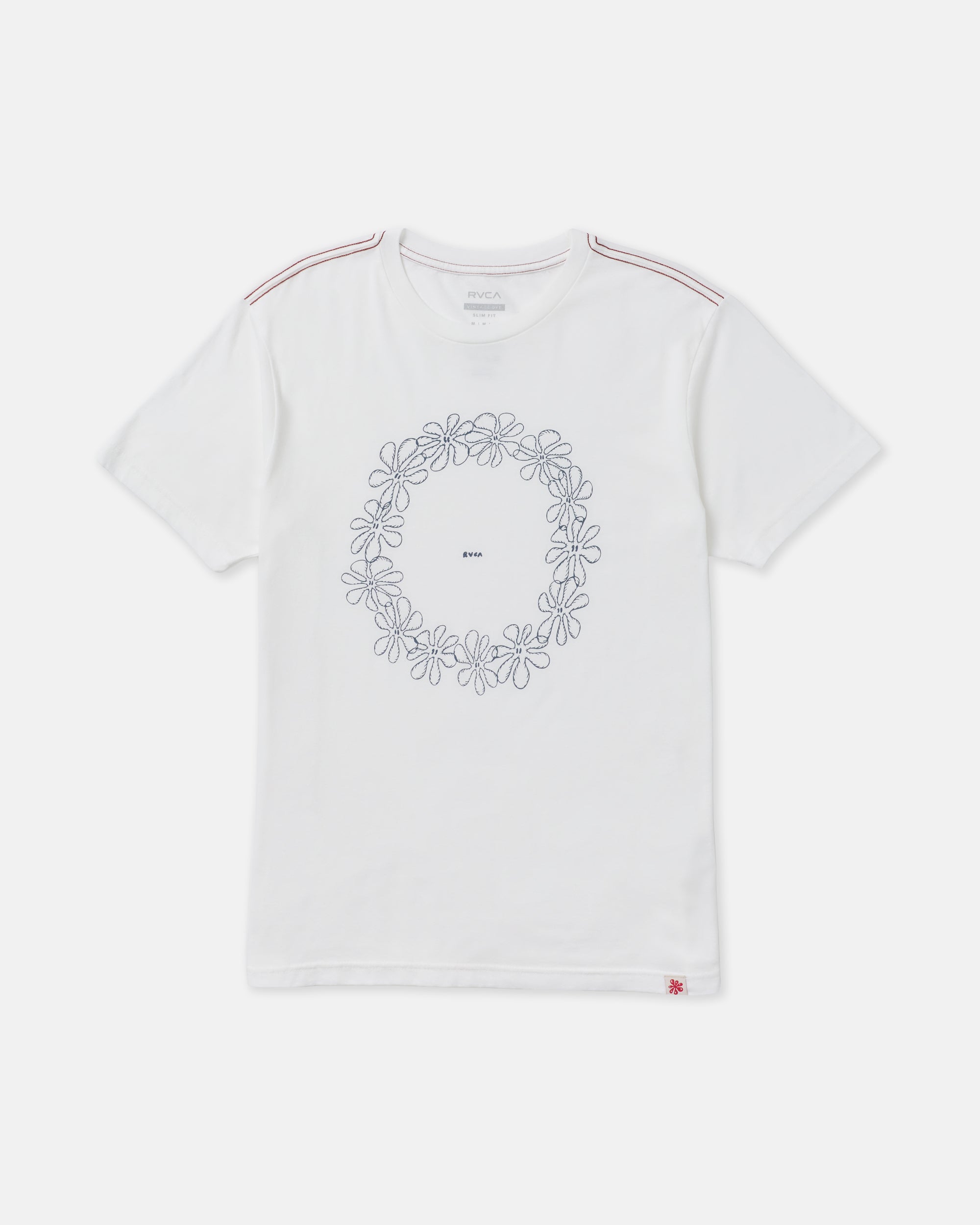 Bryce Lei Short Sleeve Tee - Antique White | RVCA on sale