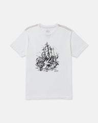 High Seas Short Sleeve Tee - Antique White | RVCA US