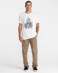 High Seas Short Sleeve Tee - Antique White | RVCA US