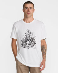 High Seas Short Sleeve Tee - Antique White | RVCA US