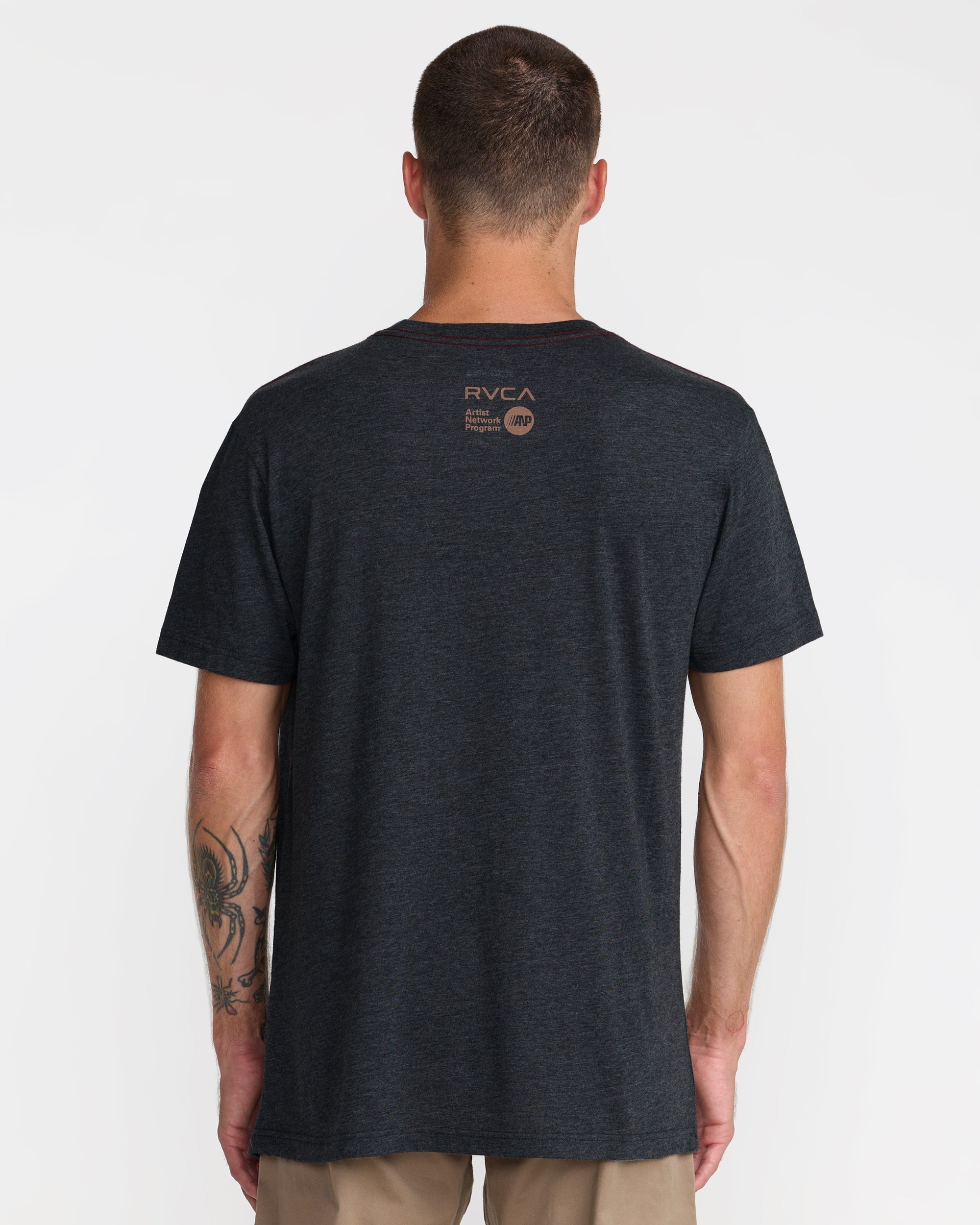 High Seas Short Sleeve Tee - Pirate Black | RVCA online