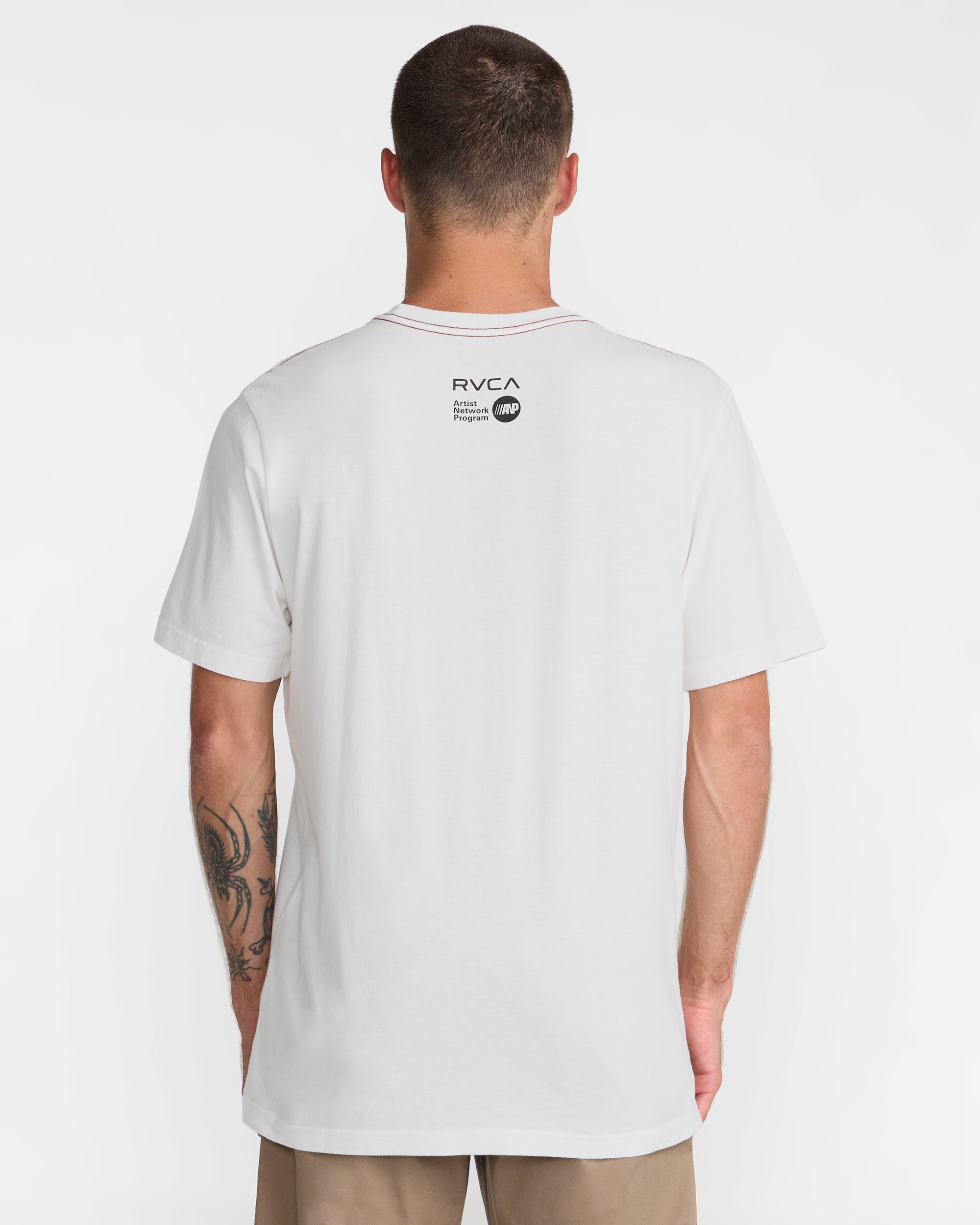 RVCA Evolution Short Sleeve Tee - Antique White | RVCA on sale