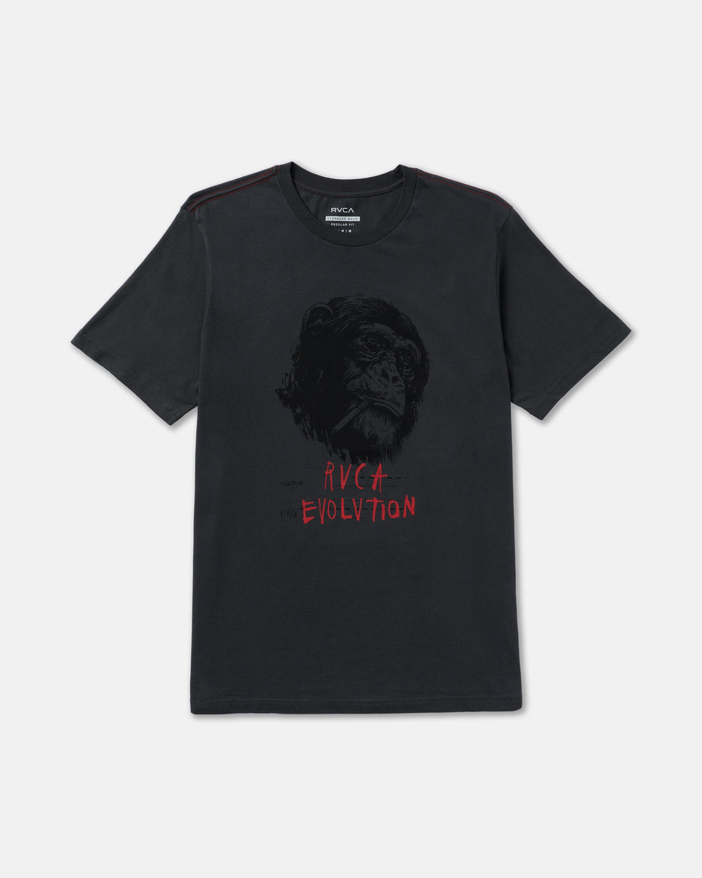 RVCA Evolution Short Sleeve Tee - Pirate Black | RVCA for sale