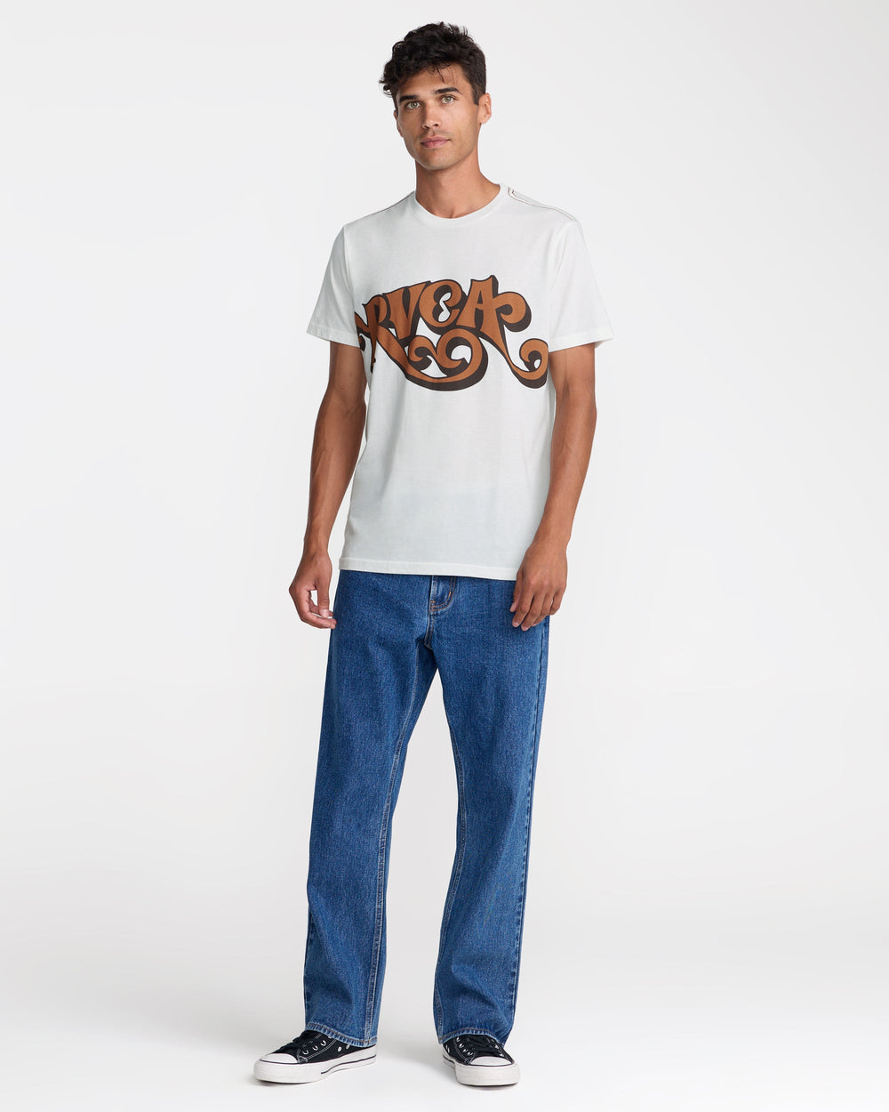 Classic Short Sleeve Tee - Antique White | RVCA sale