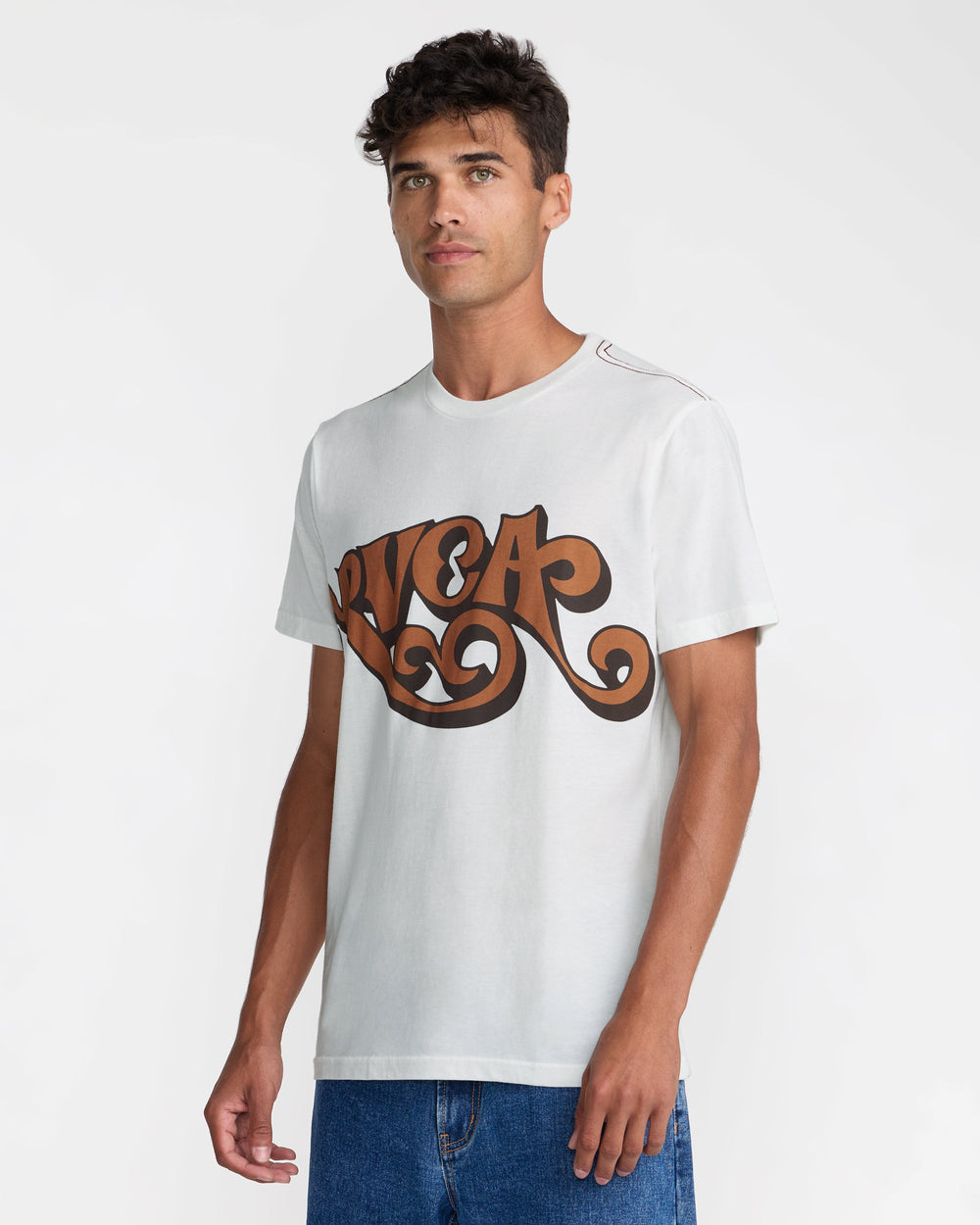 Classic Short Sleeve Tee - Antique White | RVCA sale