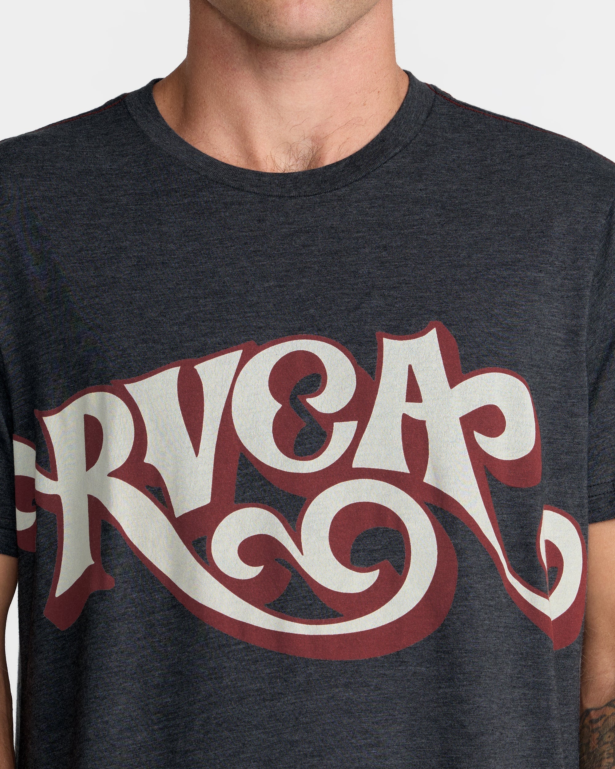 Classic Short Sleeve Tee - Pirate Black | RVCA for sale