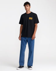 Demo Short Sleeve Tee - Black | RVCA outlet