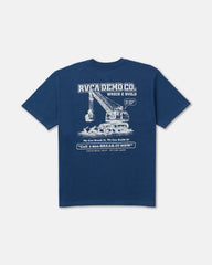 Demo Short Sleeve Tee - Dark Denim | RVCA US