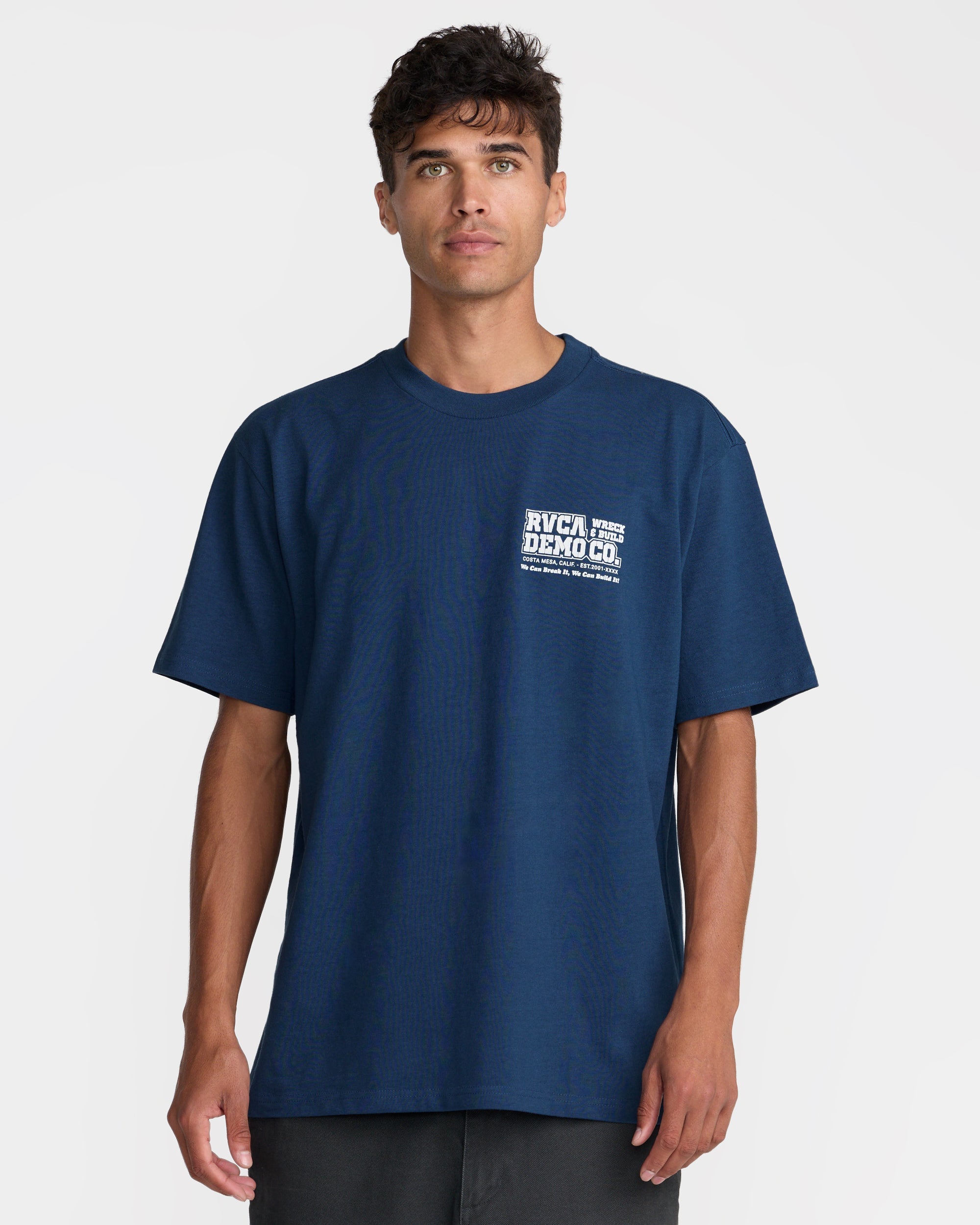 Demo Short Sleeve Tee - Dark Denim | RVCA US
