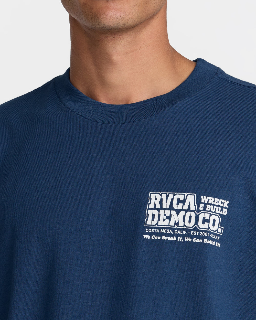 Demo Short Sleeve Tee - Dark Denim | RVCA US