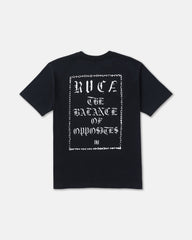 Dark Link Short Sleeve Tee - Black | RVCA outlet