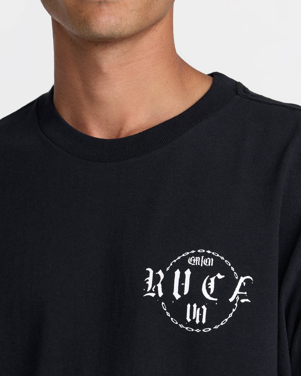 Dark Link Short Sleeve Tee - Black | RVCA outlet