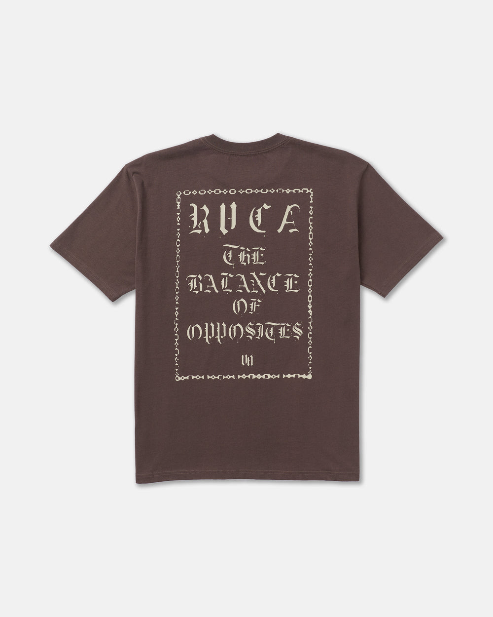 Dark Link Short Sleeve Tee - Mocha | RVCA for sale